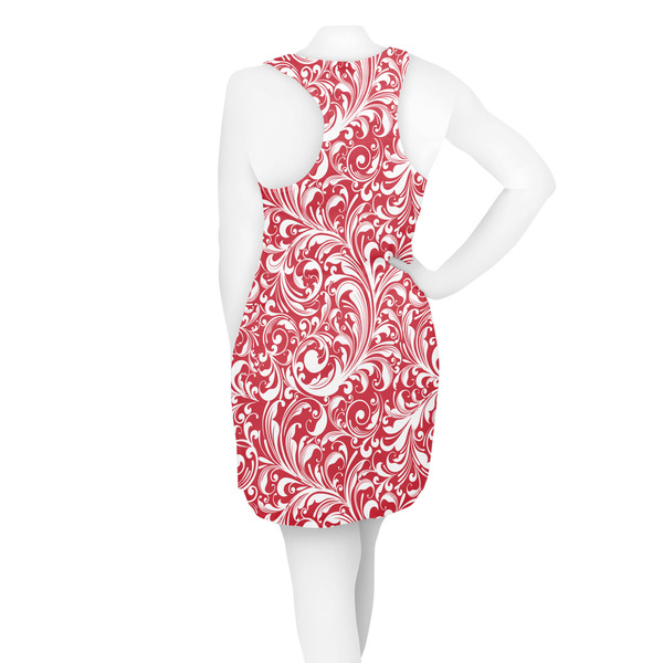 Swirl Racerback Dress - On Model - Back