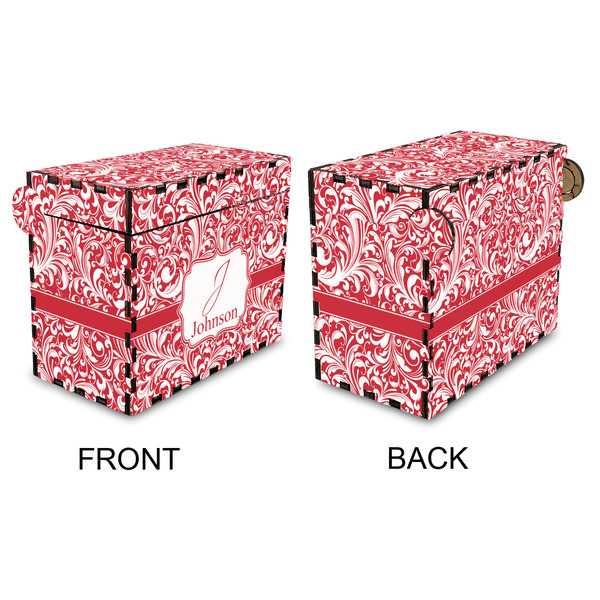 Swirl Recipe Box - Full Color - Approval