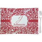 Swirl Glass Rectangular Appetizer / Dessert Plate (Personalized)