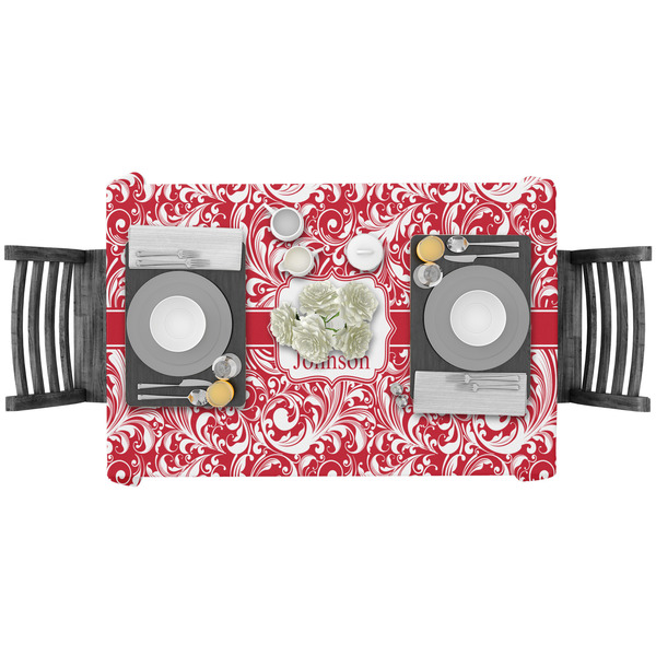 Swirl Rectangular Tablecloths - LIFESTYLE