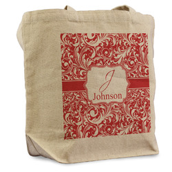 Swirl Reusable Cotton Grocery Bag (Personalized)