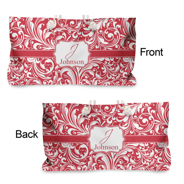 Swirl Large Rope Tote - From & Back View