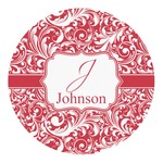 Swirl Round Decal (Personalized)