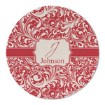 Swirl Round Linen Placemat - Single Sided (Personalized)