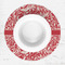Swirl Round Linen Placemats - LIFESTYLE (single)