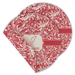 Swirl Round Linen Placemat - Double Sided (Personalized)
