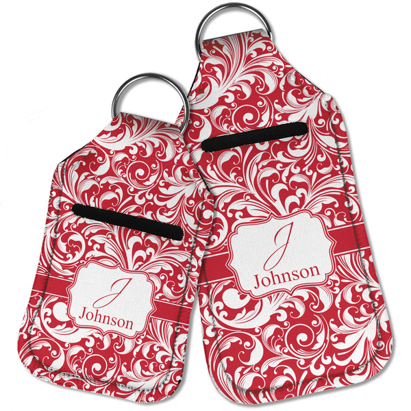 Swirl Sanitizer Holder Keychain - Parent Main