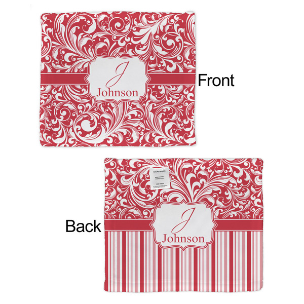 Swirl Security Blanket - Front & Back View