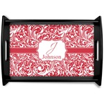 Swirl Wooden Tray (Personalized)