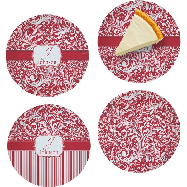 Swirl Set of Appetizer / Dessert Plates