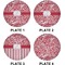 Swirl Set of Lunch / Dinner Plates (Approval)