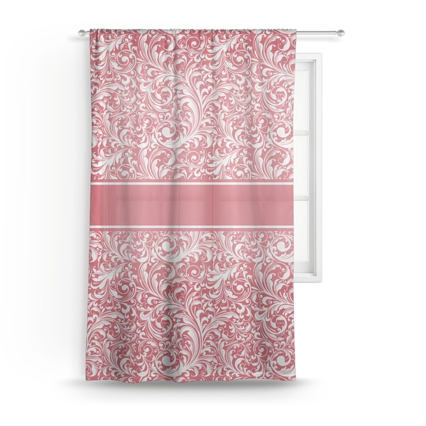 Custom Swirl Sheer Curtain - 50"x84"