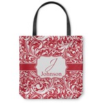 Swirl Canvas Tote Bag - Large - 18"x18" (Personalized)