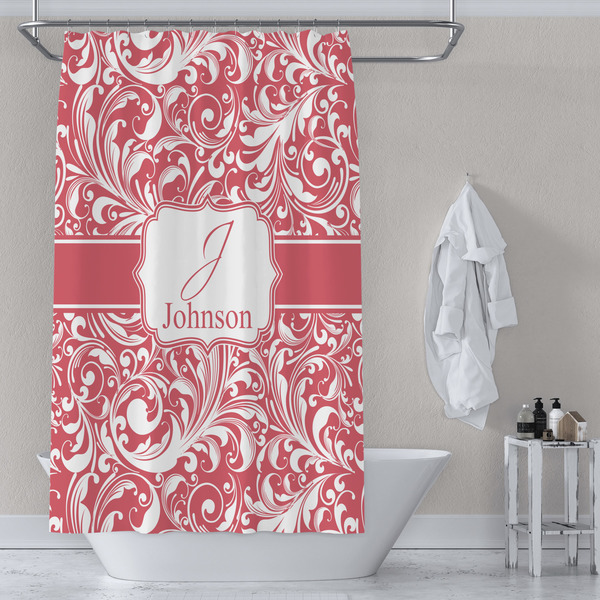 Swirl Shower Curtain Lifestyle