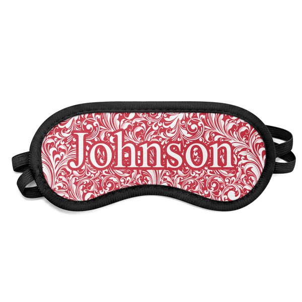 Custom Swirl Sleeping Eye Mask - Small (Personalized)