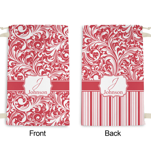 Swirl Small Laundry Bag - Front & Back View