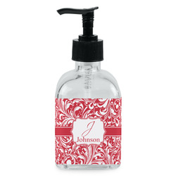 Swirl Glass Soap & Lotion Bottle - Single Bottle (Personalized)