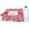 Swirl Sports Towel Folded with Water Bottle