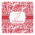 Swirl Square Decal (Personalized)