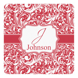 Swirl Square Decal (Personalized)