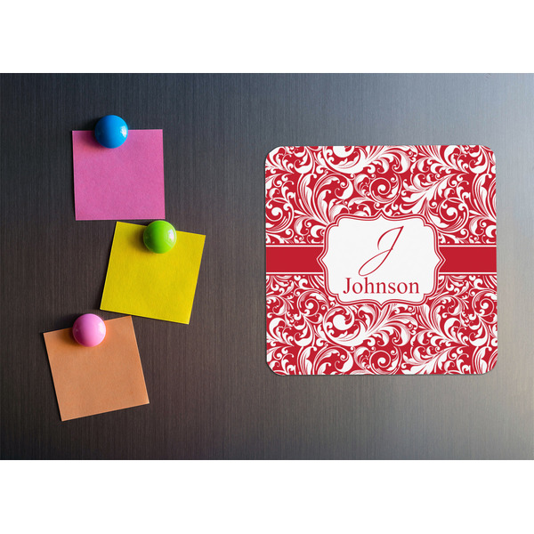 Swirl Square Fridge Magnet - LIFESTYLE