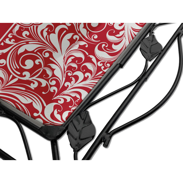 Swirl Square Trivet - Detail