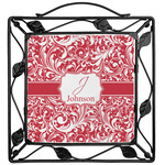 Swirl Square Trivet (Personalized)