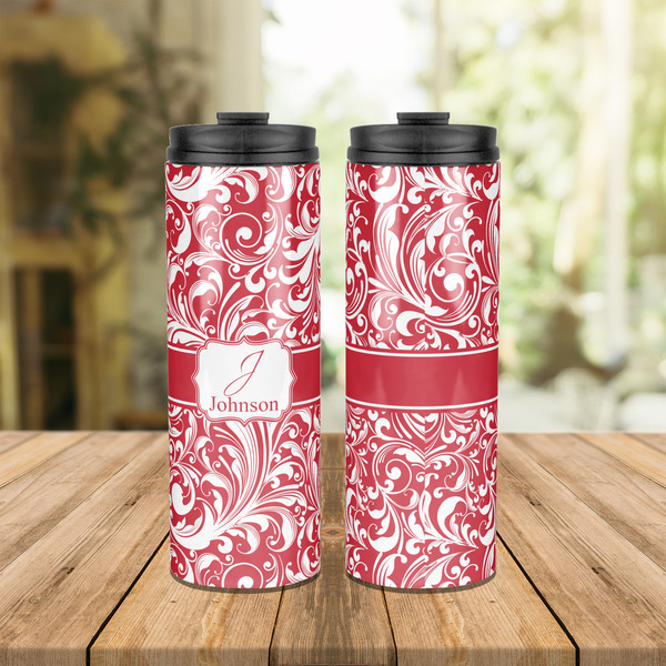 Swirl Stainless Steel Tumbler - Lifestyle