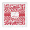 Swirl Standard Decorative Napkins (Personalized)