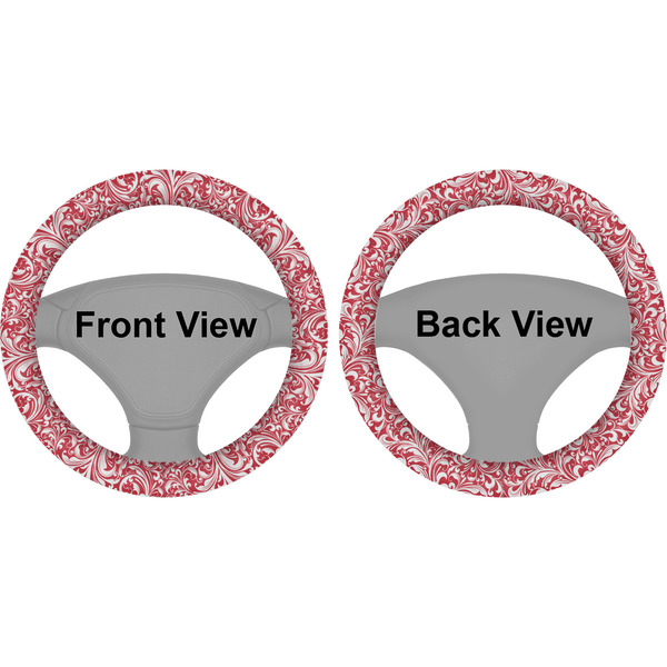 Swirl Steering Wheel Cover- Front and Back