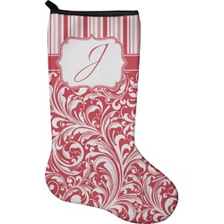 Swirl Holiday Stocking - Single-Sided - Neoprene (Personalized)