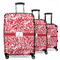 Swirl 3 Piece Luggage Set - 20" Carry On, 24" Medium Checked, 28" Large Checked (Personalized)