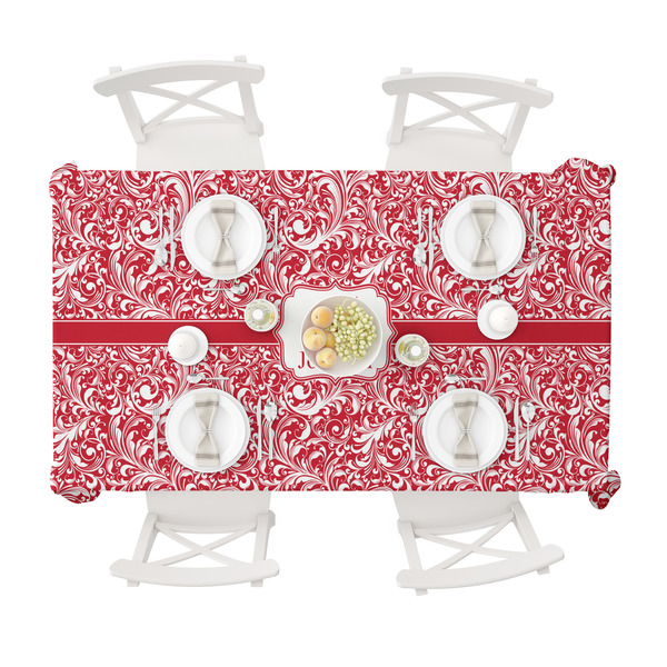 Swirl Tablecloths (58"x102") - TOP VIEW