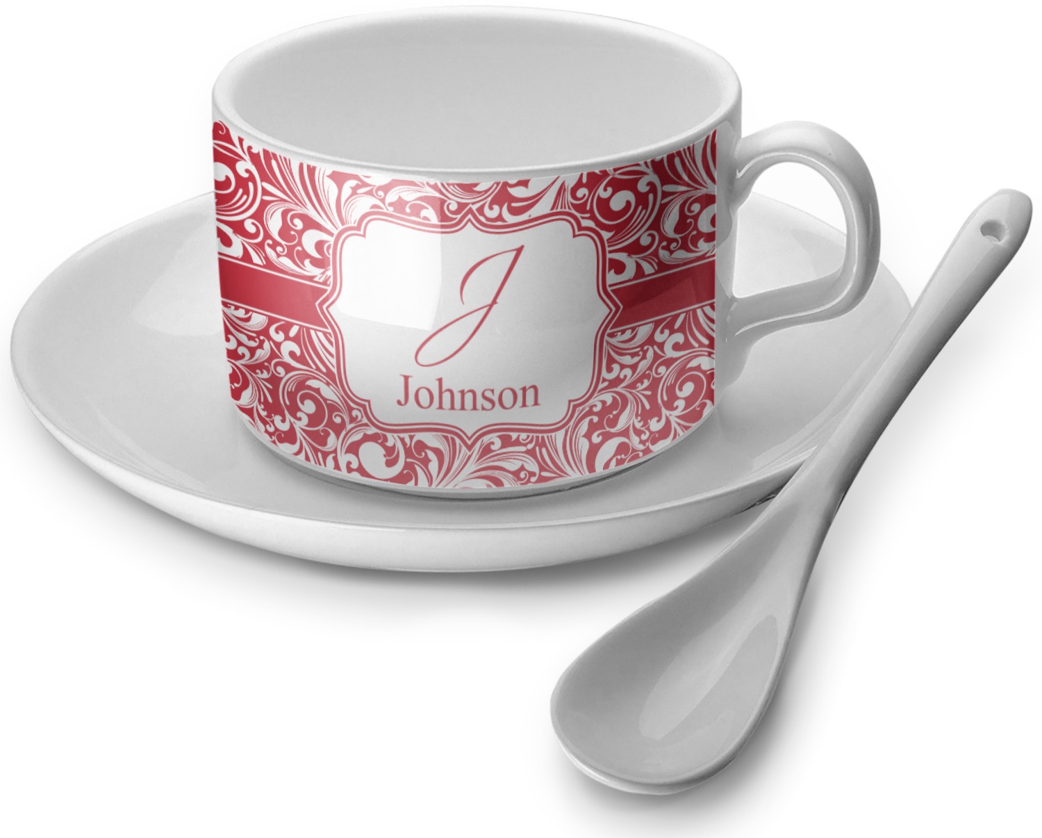 Swirl Tea Cup Single (Personalized) YouCustomizeIt