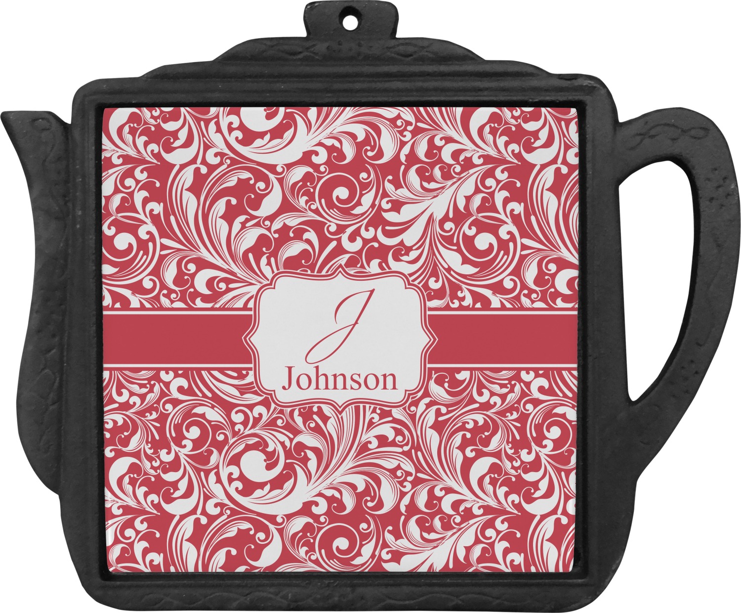 Swirl Teapot Trivet (Personalized) YouCustomizeIt