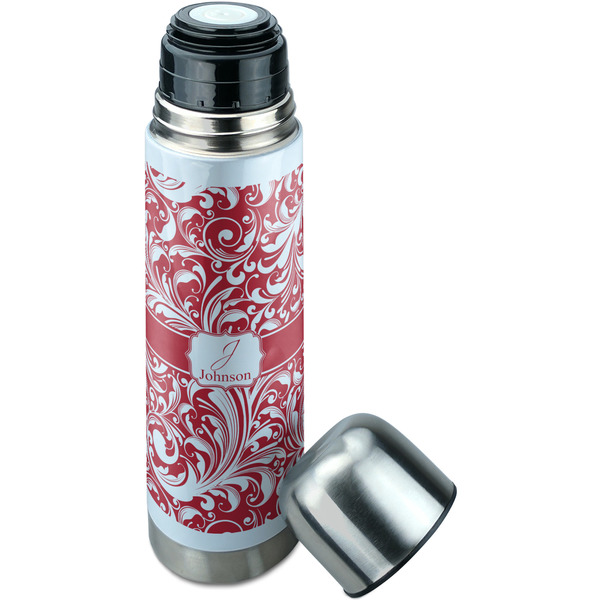 Swirl Thermos - Lid Off