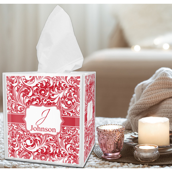 Swirl Tissue Box - LIFESTYLE