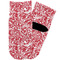 Swirl Toddler Ankle Socks - Single Pair - Front and Back