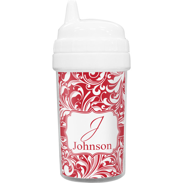 Custom Swirl Toddler Sippy Cup (Personalized)