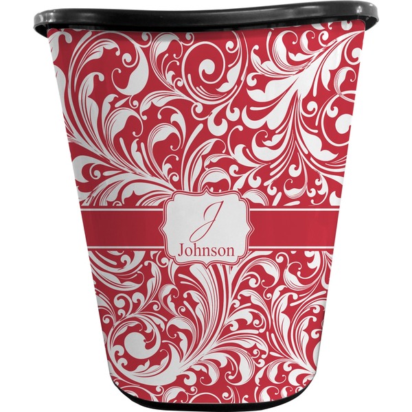 Swirl Waste Basket (Black)