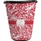 Swirl Waste Basket - Single Sided (Black) (Personalized)