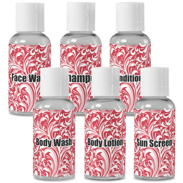 Custom Swirl Travel Bottles (Personalized)