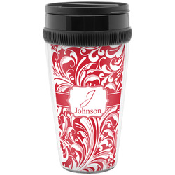 Swirl Acrylic Travel Mug without Handle (Personalized)