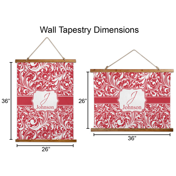 Swirl Wall Hanging Tapestries - Parent/Sizing