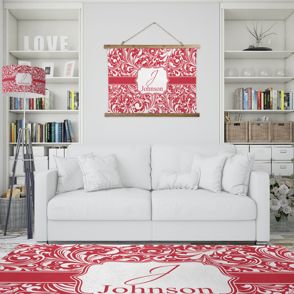 Swirl Wall Hanging Tapestry - IN CONTEXT