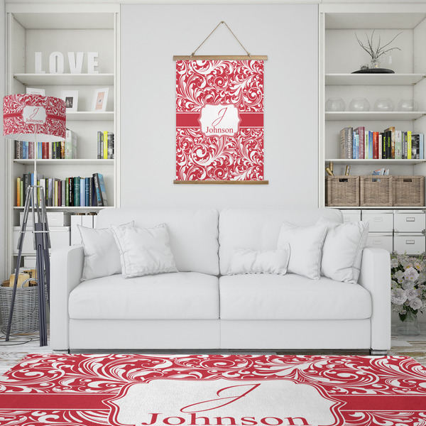 Swirl Wall Hanging Tapestry - Portrait - IN CONTEXT