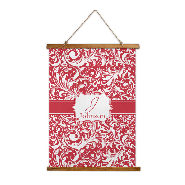 Custom Swirl Wall Hanging Tapestry - Tall (Personalized)