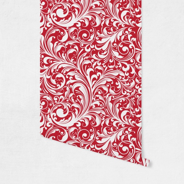 Swirl Wallpaper on Wall