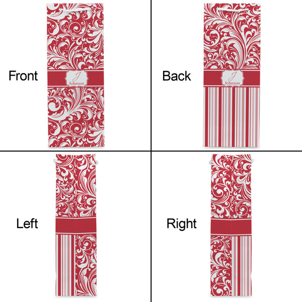 Swirl Wine Gift Bag - Matte - Approval