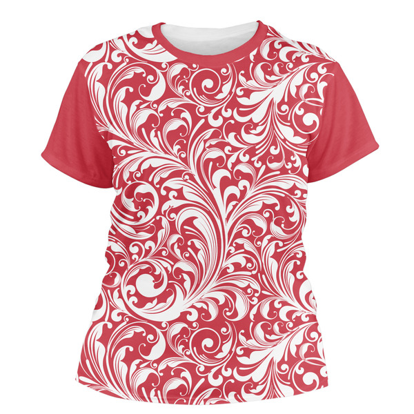 Custom Swirl Women's Crew T-Shirt - X Large